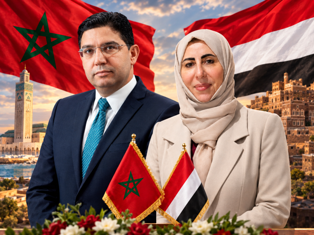 الحوثيين 13 تصعيد الحوثيين ودعوة لزيارة الرباط.. تفاصيل مباحثات بوريطة مع وزيرة الخارجية اليمنية