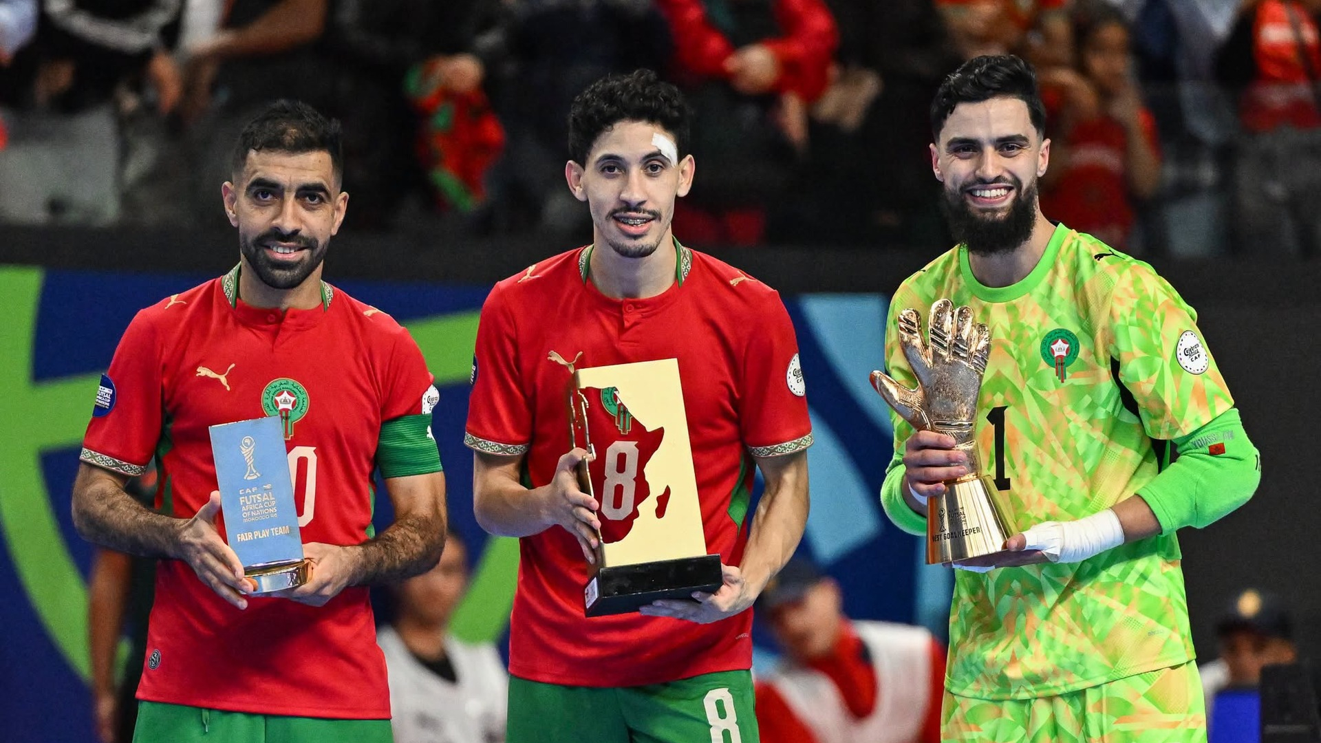 سيطرة مغربية على الجوائز الفردية في كأس إفريقيا للفوتسال (المغرب 2026)
