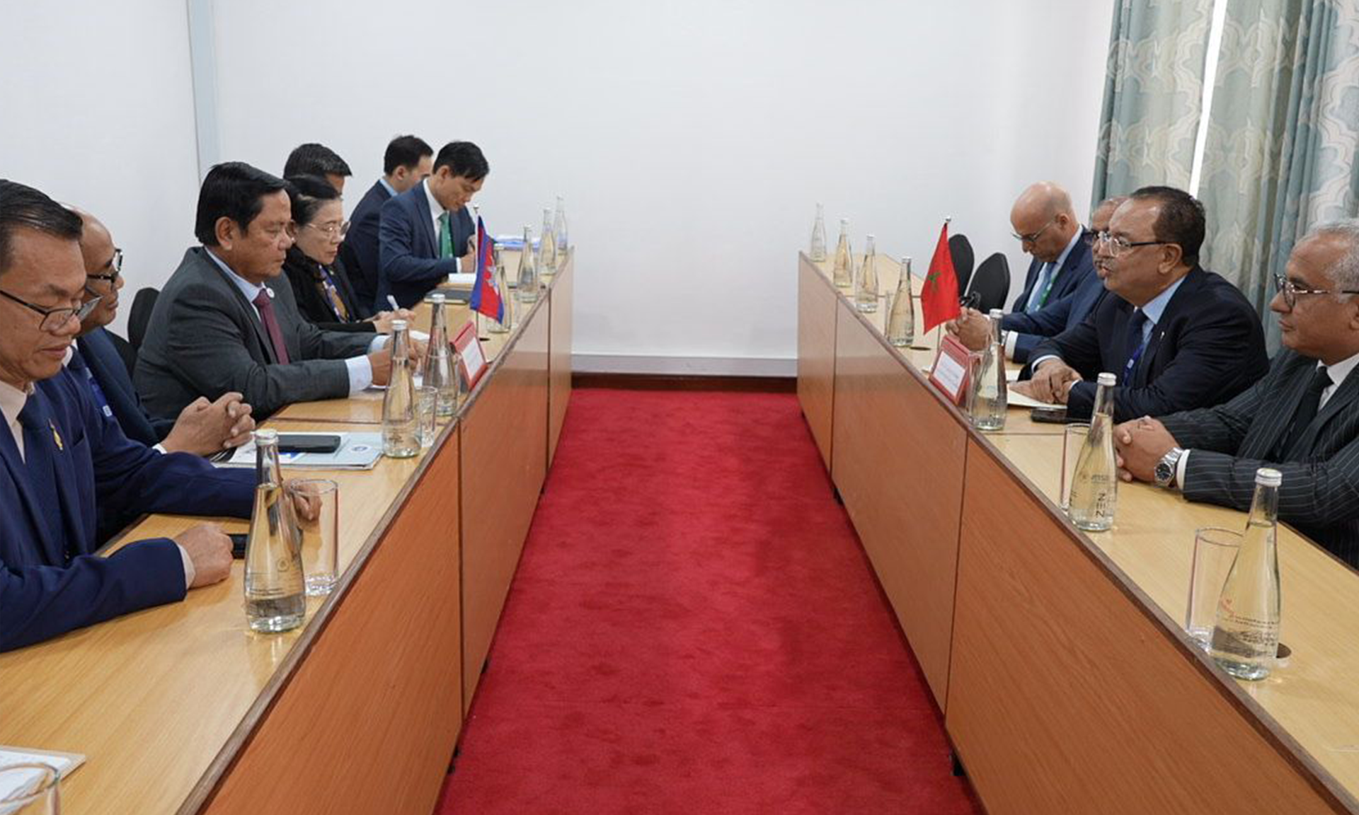المغرب وكمبوديا يتباحثان تعزيز التعاون البرلماني وتطوير العلاقات الثنائية