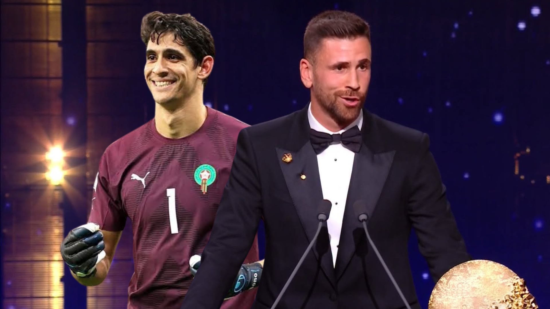 أفضل حارس في العالم 2026.. الإسباني سيمون يتوج بجائزة ياشين، والمغربي بونو في المركز الثامن