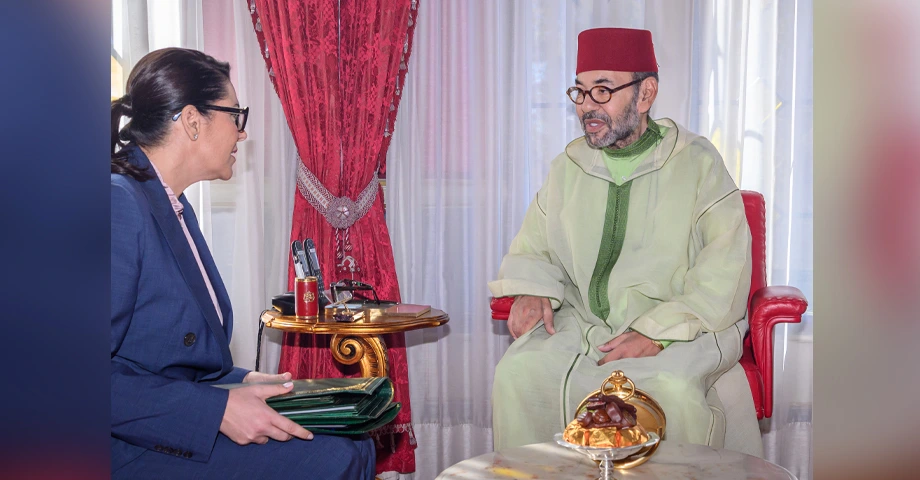 الملك محمد السادس يستقبل فاطمة الزهراء المنصوري رئيسة الحكومة المكلفة بتشكيل الحكومة الجديدة